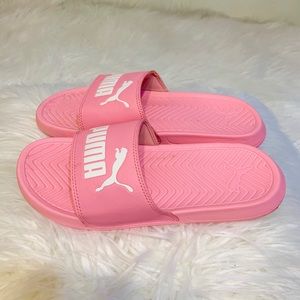 Lightly used puma slides